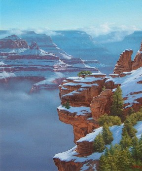 MIST & SNOW GRAND CANYON