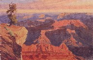 MORNING CANYON GLOW STUDY