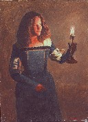 LADY IN BLUE STUDY