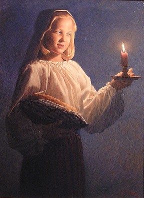 CANDLE LIGHT GIRL