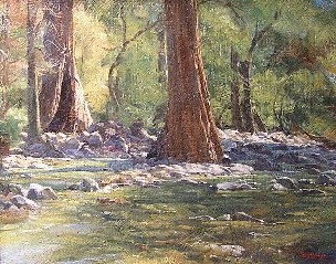 BELOW YOSEMITE FALLS
