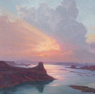 SKY OVER LAKE POWELL
